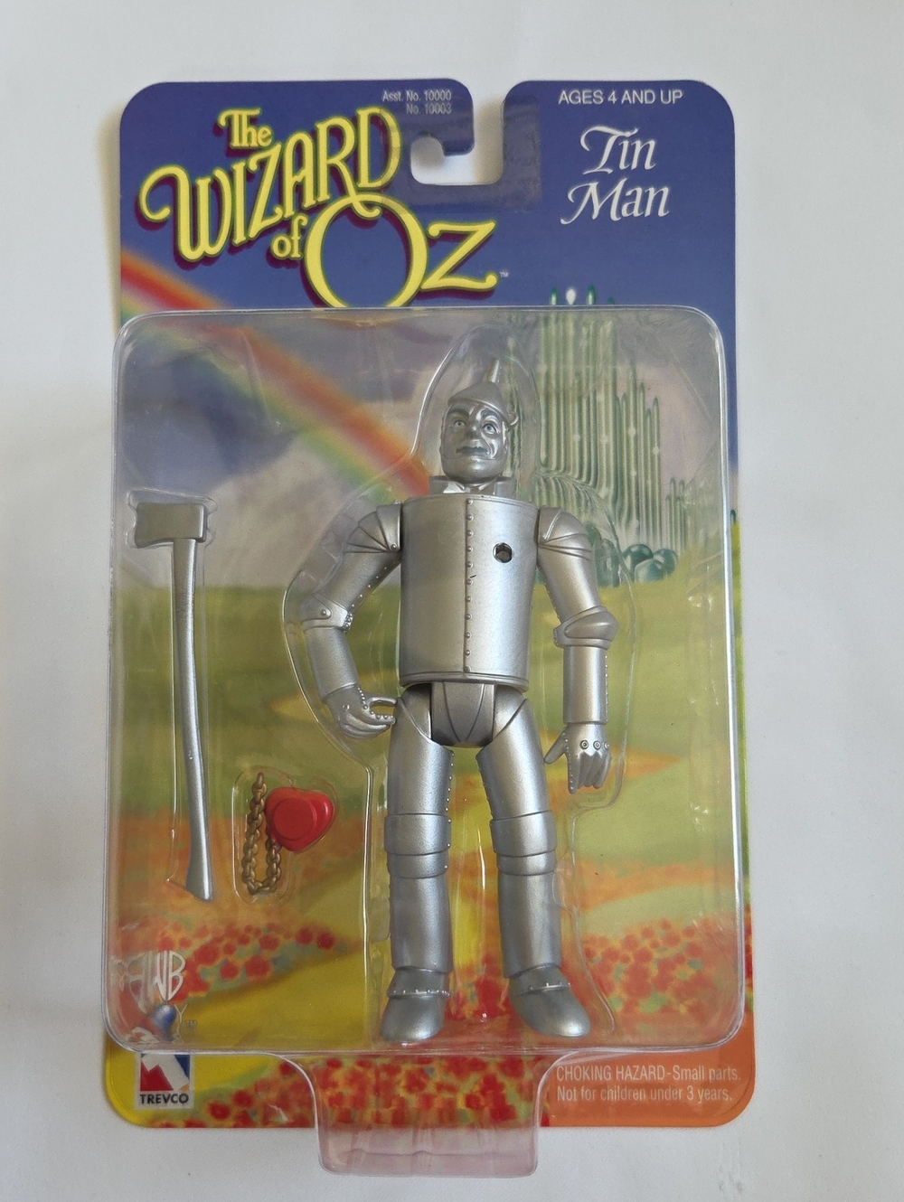 The Wizard of Oz Tin Man Action Figure From Trevco In 1998 Sealed